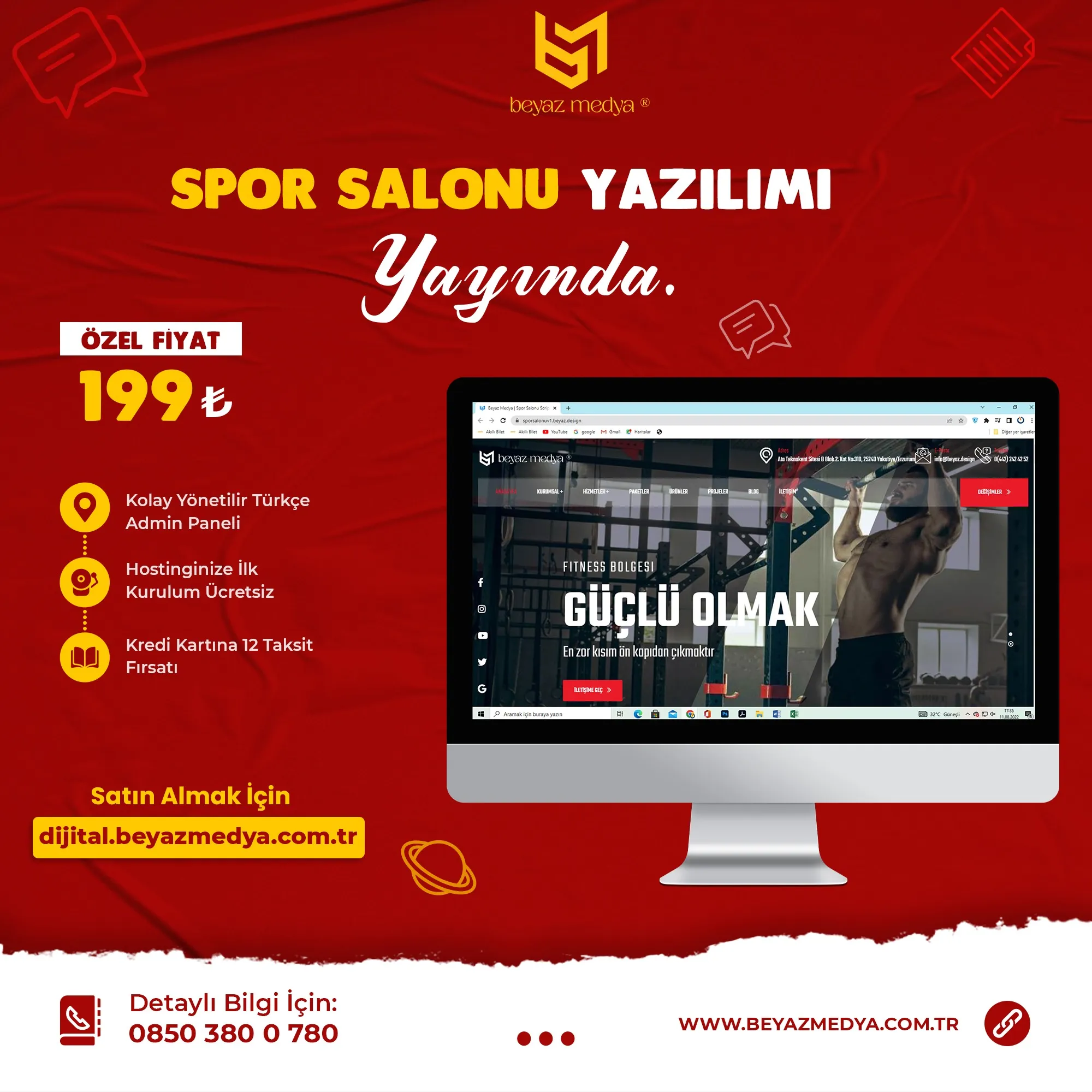 Spor Salonu Yazılımı